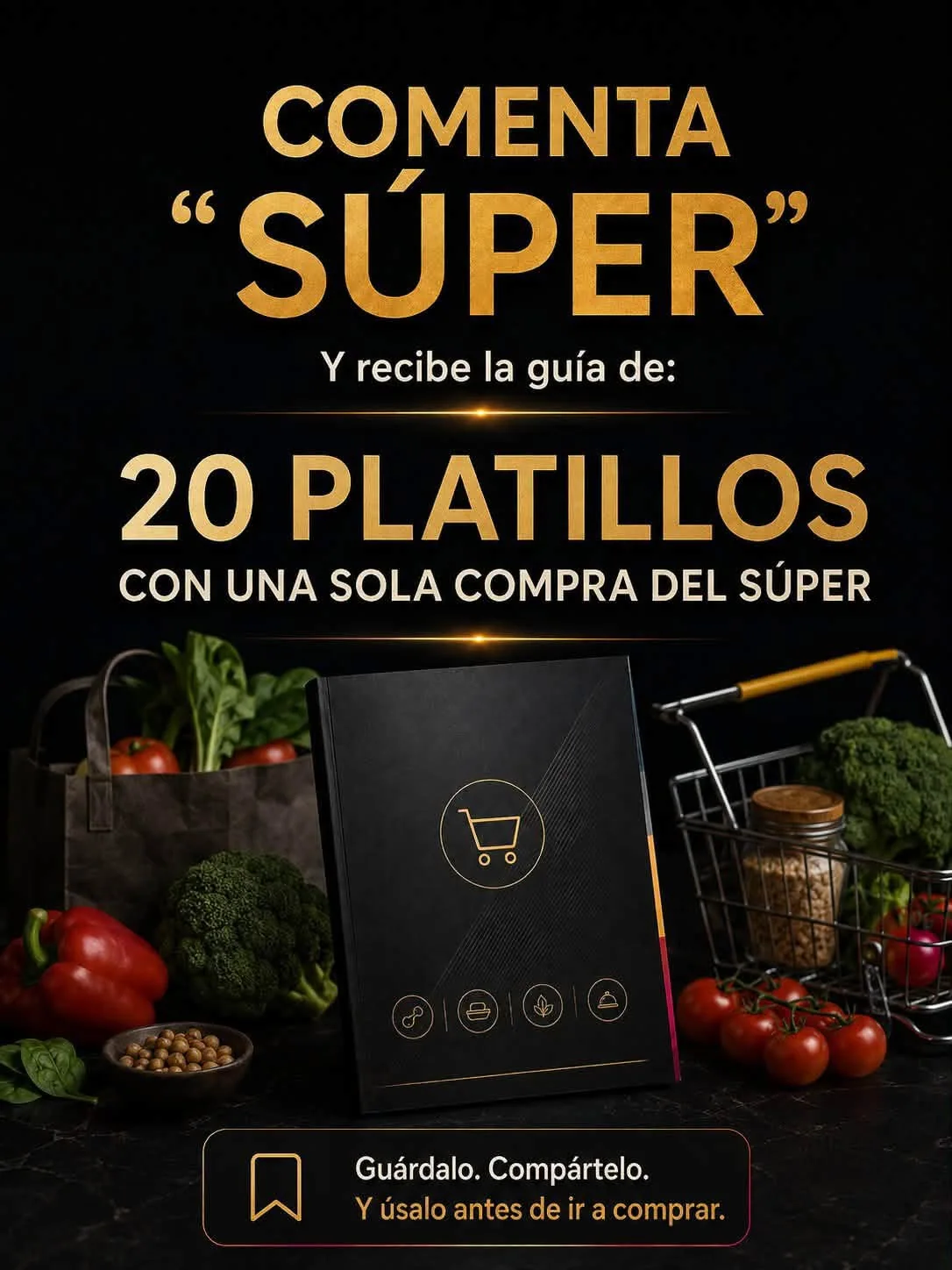 Guía promocional de veinte platillos